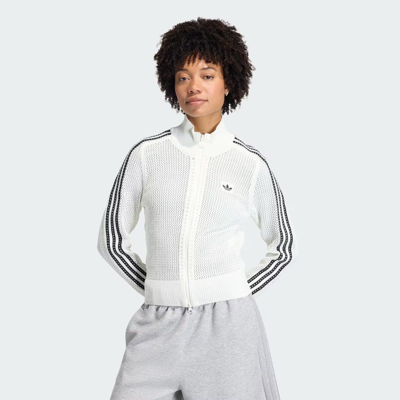 CAMPERA DE CROCHET ADIDAS