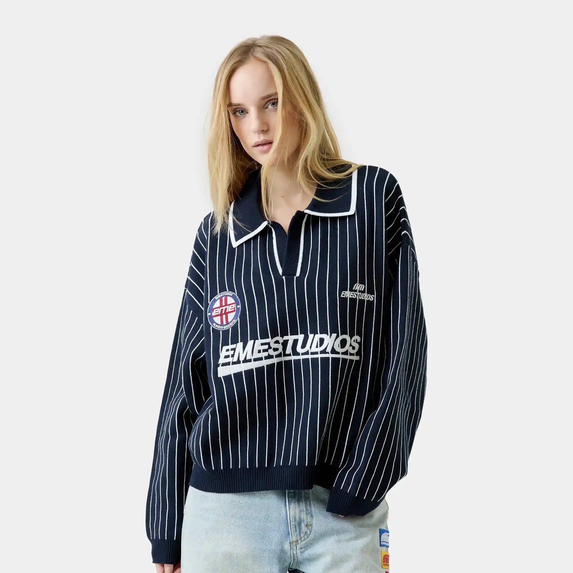 Pinstripe Polo EmeStudios (Llegan el 29 de junio)