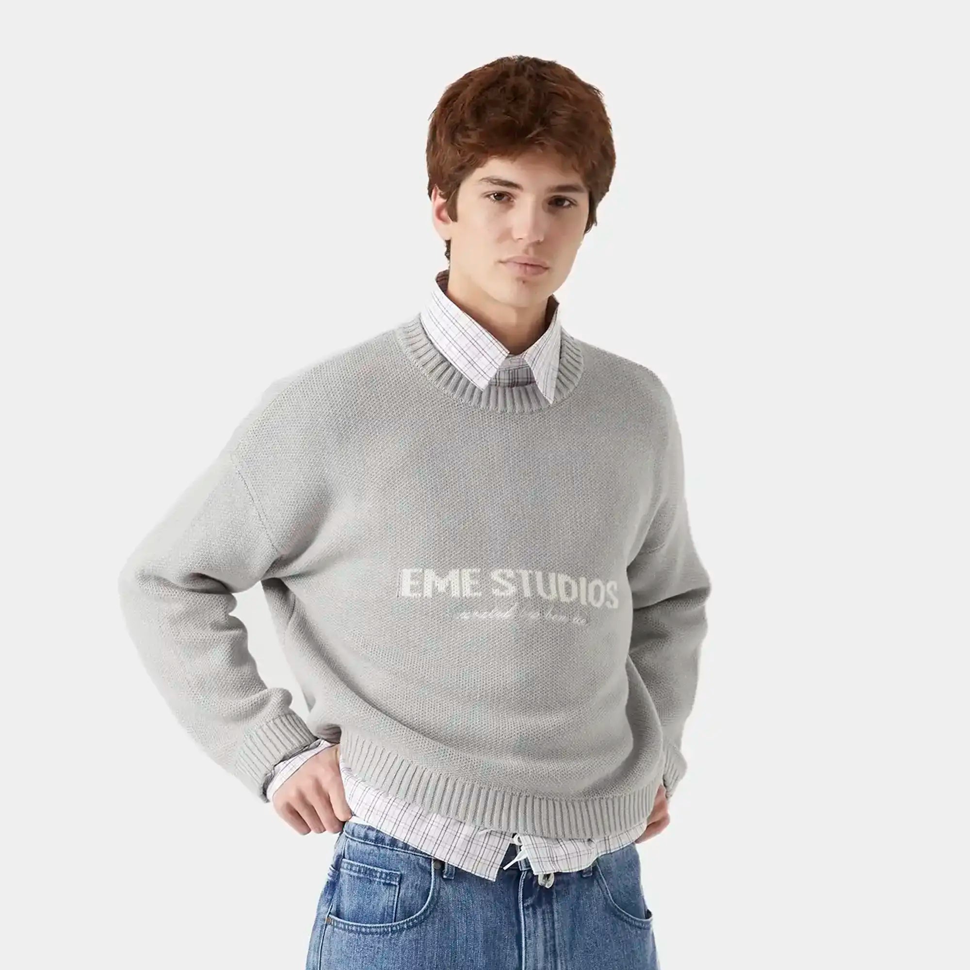 Master Grey Knit Sweater (Llegan el 29 de junio)
